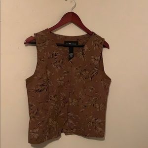 Brown vest